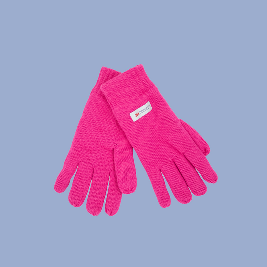 Women's Knit Fleece-Lined Glove with Thinsulate Insulation