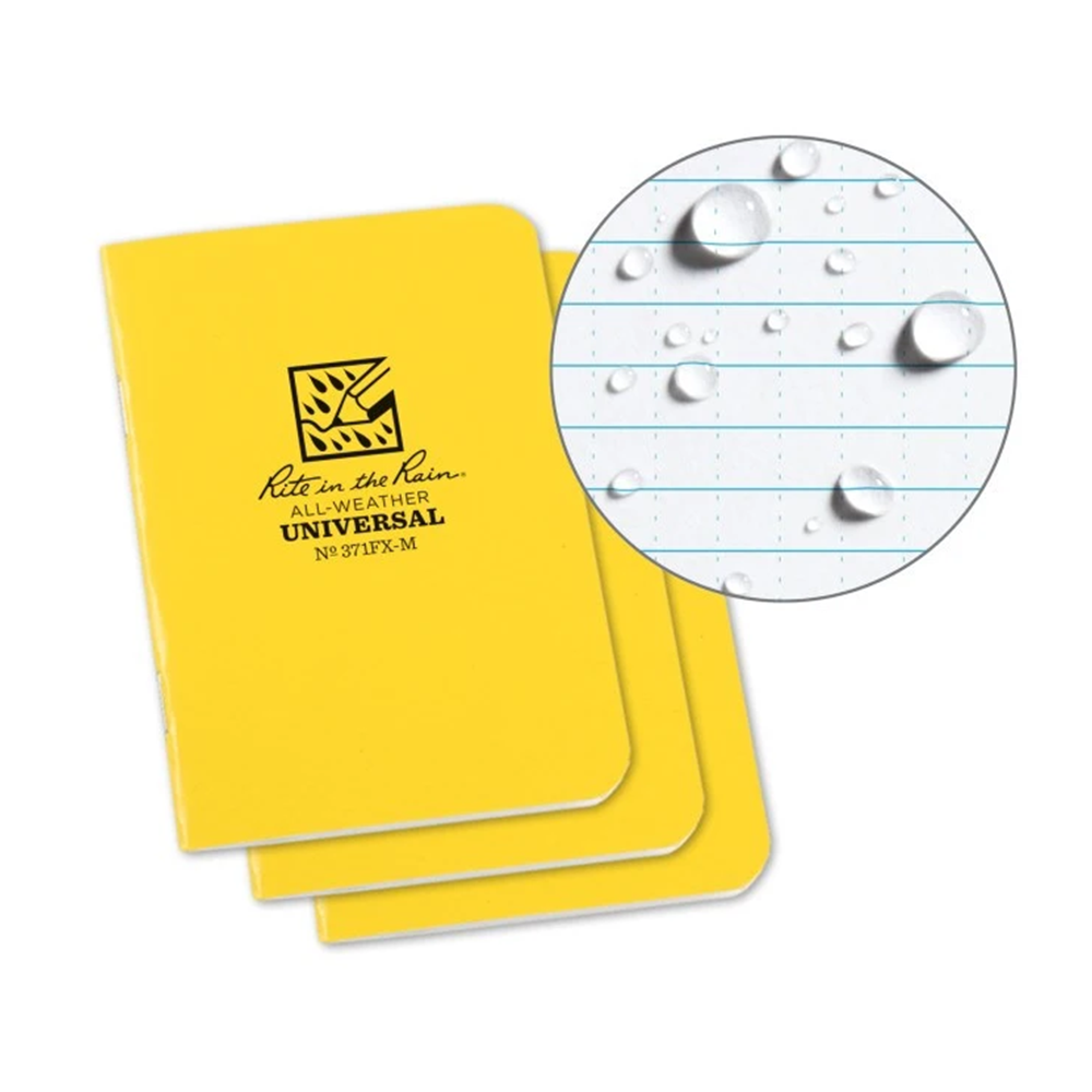 Stapled Mini-Notebook Universal Field Flex