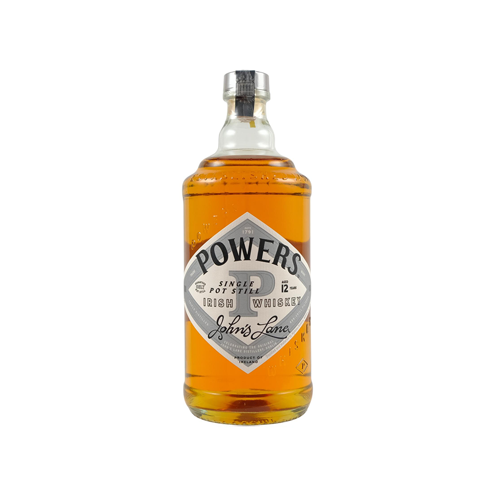 Powers 12 Years Old John's Lane Single Pot Still Irish Whiskey