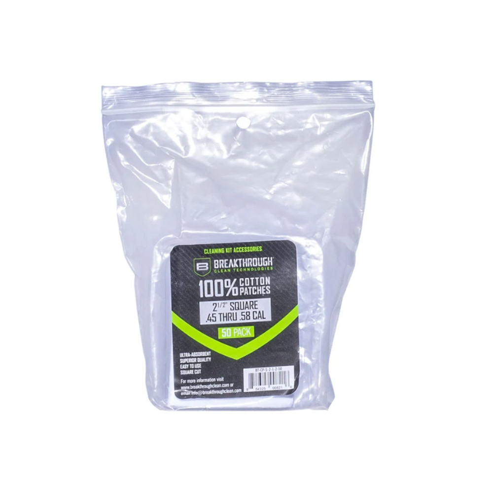 BREAKTHROUGH COTTON PATCH 2-1/2" SQUARE 50S