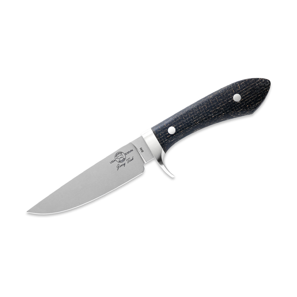 Sendero Classic, Black Burlap Micarta