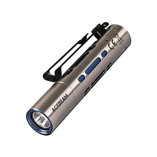 Rider RX EDC AA Flashlight- Silver